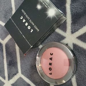 Lorac baked satin blush